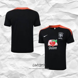 Camiseta de Entrenamiento Brasil 2025-2026 Negro