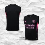 Camiseta de Entrenamiento Inter Miami 2025-2026 Sin Mangas Negro Rosa