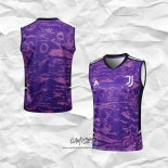 Camiseta de Entrenamiento Juventus 2023-2024 Sin Mangas Purpura