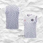 Camiseta de Entrenamiento Paris Saint-Germain Jordan 2022-2023 Sin Mangas Blanco