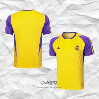 Camiseta de Entrenamiento Real Madrid 2024-2025 Amarillo