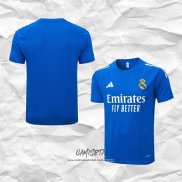 Camiseta de Entrenamiento Real Madrid 2025-2026 Azul Blanco