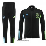 Chandal de Chaqueta del Arsenal 2023-2024 Negro