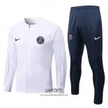 Chandal de Chaqueta del Paris Saint-Germain 2022-2023 Blanco