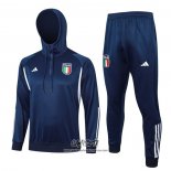 Chandal de Sudadera del Italia 2023-2024 Azul