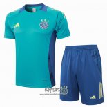 Chandal del Ajax 2024-2025 Manga Corta Verde - Pantalon Corto