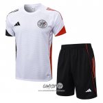 Chandal del Ajax 2025-2026 Manga Corta Blanco - Pantalon Corto