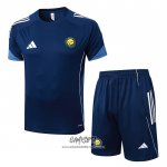 Chandal del Al Nassr 2025-2026 Manga Corta Azul - Pantalon Corto