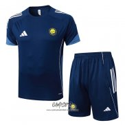 Chandal del Al Nassr 2025-2026 Manga Corta Azul - Pantalon Corto