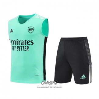 Chandal del Arsenal 2022-2023 Sin Mangas Verde