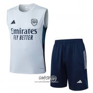 Chandal del Arsenal 2025-2026 Sin Mangas Gris