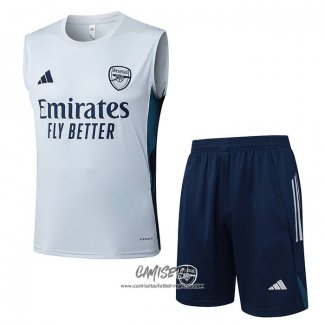 Chandal del Arsenal 2025-2026 Sin Mangas Gris