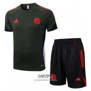 Chandal del Bayern Munich 2025-2026 Manga Corta Verde - Pantalon Corto