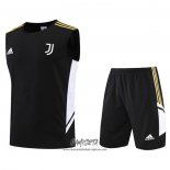 Chandal del Juventus 2022-2023 Sin Mangas Negro