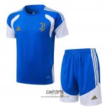 Chandal del Juventus 2026-2027 Manga Corta Azul - Pantalon Corto