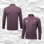 Chaqueta del Manchester United 2025-2026 Marron