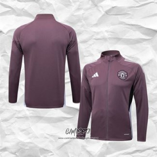 Chaqueta del Manchester United 2025-2026 Marron