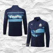 Chaqueta del Olympique Marsella 2022-2023 Azul Oscuro