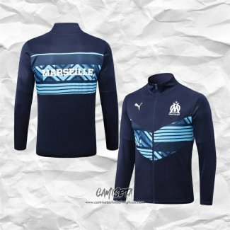 Chaqueta del Olympique Marsella 2022-2023 Azul Oscuro