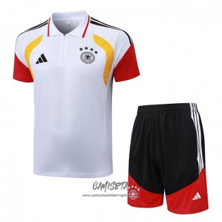 Conjunto Polo del Alemania 2026-2027 Blanco
