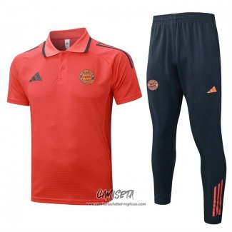 Conjunto Polo del Bayern Munich 2025-2026 Naranja