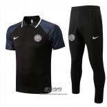 Conjunto Polo del Inter Milan 2022-2023 Negro