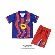 Cuarto Camiseta Barcelona 2025-2026 Nino