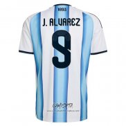 Primera Camiseta Argentina Jugador Alvarez 2026 Julian