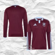 Primera Camiseta Aston Villa 2026-2027 Manga Larga