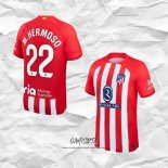 Primera Camiseta Atletico Madrid Jugador M.Hermoso 2023-2024