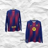 Primera Camiseta Barcelona 2025-2026 Manga Larga
