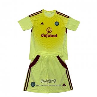 Primera Camiseta Celtic Portero 2025-2026 Nino