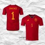 Primera Camiseta Espana Jugador Sanchez 2022