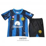 Primera Camiseta Inter Milan 2023-2024 Nino