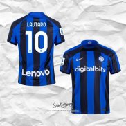 Primera Camiseta Inter Milan Jugador Lautaro 2022-2023