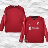 Primera Camiseta Liverpool 2022-2023 Manga Larga