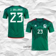 Primera Camiseta Mexico Jugador J.Gallardo 2022