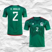 Primera Camiseta Mexico Jugador N.Araujo 2022