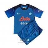 Primera Camiseta Napoli 2022-2023 Nino