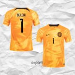 Primera Camiseta Paises Bajos Jugador Bijlow 2022