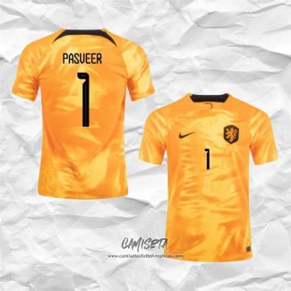 Primera Camiseta Paises Bajos Jugador Pasveer 2022