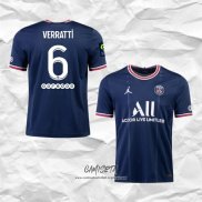 Primera Camiseta Paris Saint-Germain Jugador Verratti 2021-2022