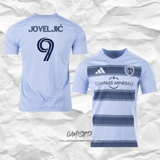 Primera Camiseta Sporting Kansas City Jugador 2025 Dejan Joveljic