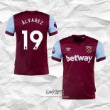 Primera Camiseta West Ham Jugador Alvarez 2023-2024