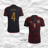 Segunda Camiseta Alemania Jugador Ginter 2022