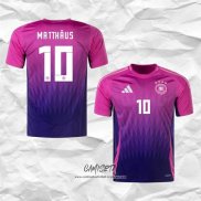 Segunda Camiseta Alemania Jugador Matthaus 2024