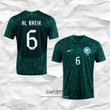 Segunda Camiseta Arabia Saudita Jugador Al-Breik 2022