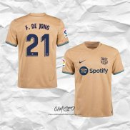 Segunda Camiseta Barcelona Jugador F.De Jong 2022-2023