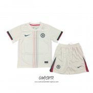 Segunda Camiseta Chelsea 2025-2026 Nino