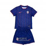 Segunda Camiseta Estados Unidos 2025 Nino